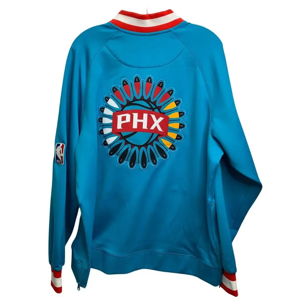 NWOT NBA Phoenix Suns City Edition Showtime Thermaflex Tribal Full Zip Jacket